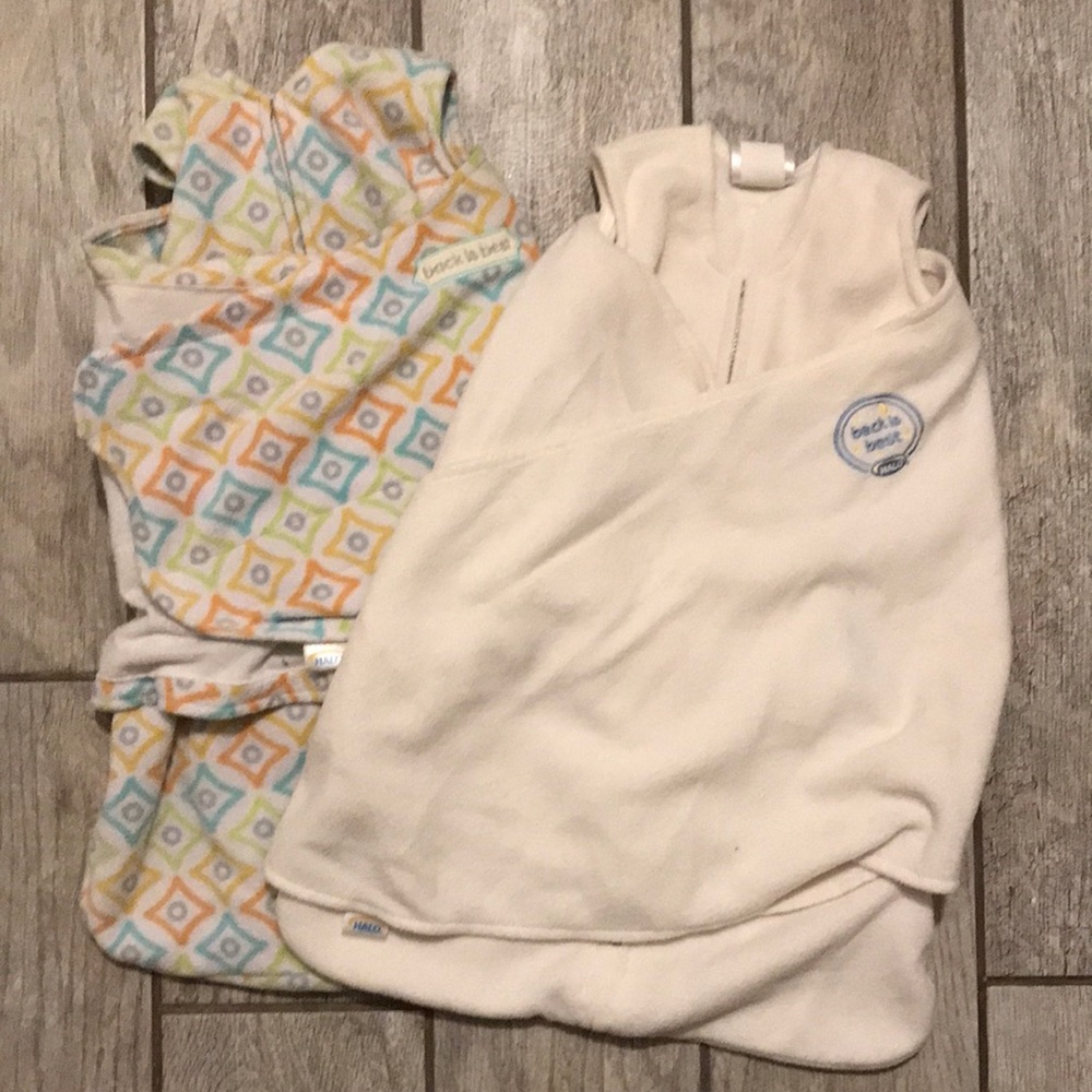 2 Newborn halo sleep sack birth to 3 months